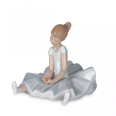 Изображение товара Фигурка NAO Мечтая о балете 14х20х15 см декоративная из фарфора Испания Изображение товара Фигурка NAO Мечтая о балете 14х20х15 см декоративная из фарфора Испания