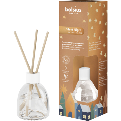 Изображение товара Аромадиффузор Bolsius Silent Night 60 мл с ароматом фундук и ваниль