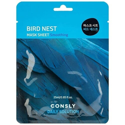 Изображение товара Маска тканевая для лица Consly Daily solution с экстрактом ласточкиного гнезда 25 мл