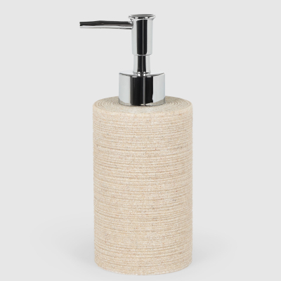 Изображение товара Диспенсер для жидкого мыла Aspire sanitary из полирезина бежевый