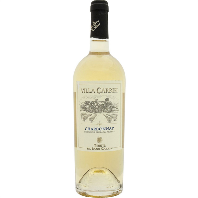 Изображение товара Вино белое сухое Al Bano Carrisi, "Villa Carrisi" Chardonnay, Salento IGP,  0,75 л