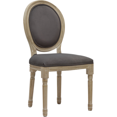 Изображение товара Стул Glasar серо-коричневый 48х46х96 см