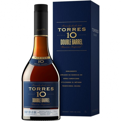 Изображение товара Бренди Torres Double Barrel 10 лет 38% 0. 7 л - изысканный напиток для ценителей Изображение товара Бренди Torres Double Barrel 10 лет 38% 0. 7 л - изысканный напиток для ценителей
