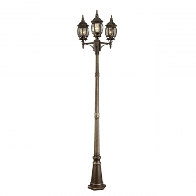 Изображение товара Садово-парковый светильник Arte Lamp Atlanta A1047PA-3BN