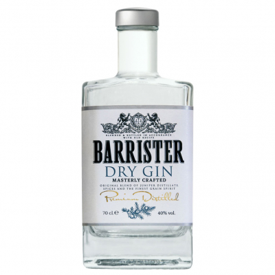 Изображение товара Джин Barrister Dry 0,7 л с насыщенным вкусом и ароматом специй и цитрусовых Изображение товара Джин Barrister Dry 0,7 л с насыщенным вкусом и ароматом специй и цитрусовых