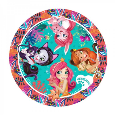 Изображение товара Бумажные тарелки Enchantimals 18 см по 6 штук для праздника