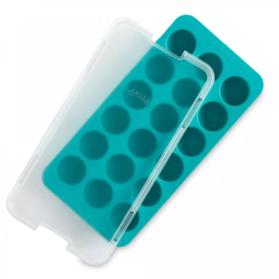 Изображение товара Форма Lékué для льда полусферы, силиконовая голубая для аккуратных льдинок Изображение товара Форма Lékué для льда полусферы, силиконовая голубая для аккуратных льдинок