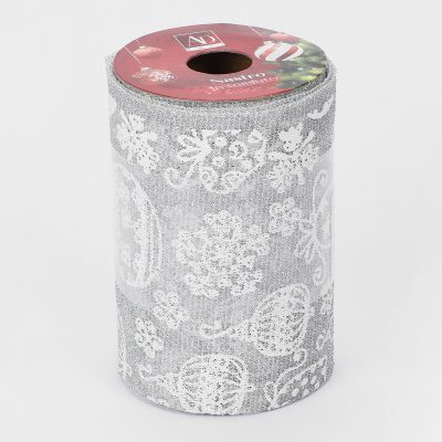 Изображение товара Новогодняя лента 270x105 см в ассортименте полиэстер декор для праздника