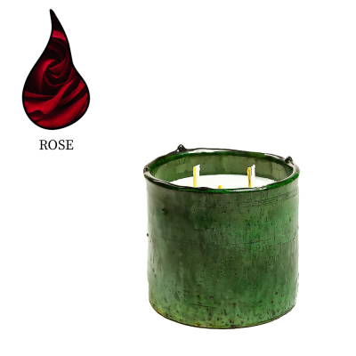 Изображение товара Аромасвеча Nour Bougie Tamgrout Rose 900 г с ароматом Розы