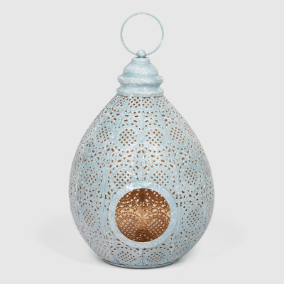 Изображение товара Подсвечник-фонарь Dekor pap стальной декоративный 25x25x35 см