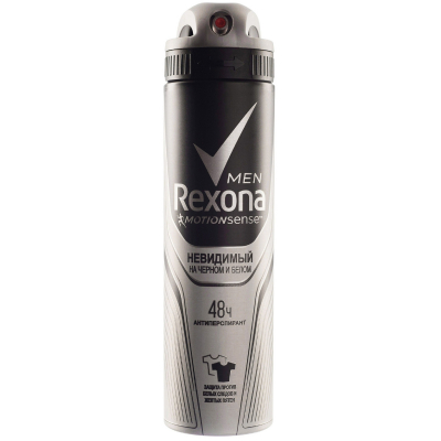 Изображение товара Антиперспирант Rexona невидимый для мужчин 150 мл аэрозоль Изображение товара Антиперспирант Rexona невидимый для мужчин 150 мл аэрозоль