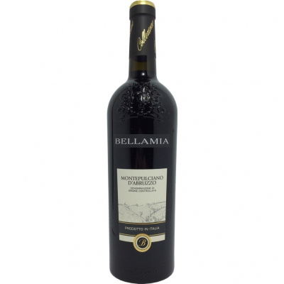 Изображение товара Вино Bellamia Montepulciano d'Abruzzo DOC красное сухое 0,75 л