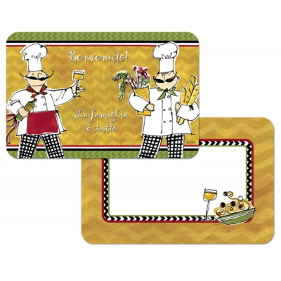 Изображение товара Салфетка сервировочная Conimar Повара 43х28,5 см водонепроницаемая