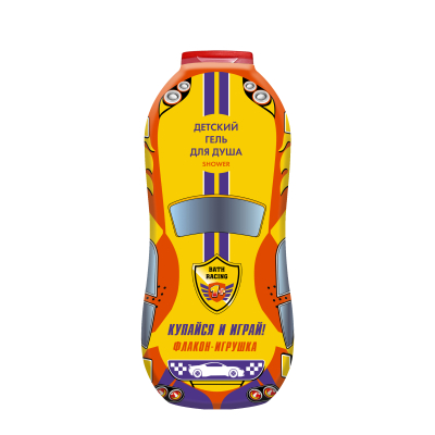 Изображение товара Детский гель для душа Гонки 300мл мягко очищает нежную кожу ребенка