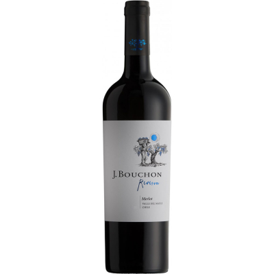 Изображение товара Вино красное сухое J.Bouchon, "Reserva" Merlot 0.75л