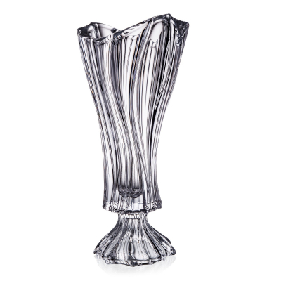 Изображение товара Элегантная ваза из хрусталя Aurum-Crystal Plantica 40 см для интерьера