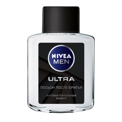 Изображение товара Лосьон после бритья Nivea антибактериальный ultra 100 мл для мужчин Изображение товара Лосьон после бритья Nivea антибактериальный ultra 100 мл для мужчин