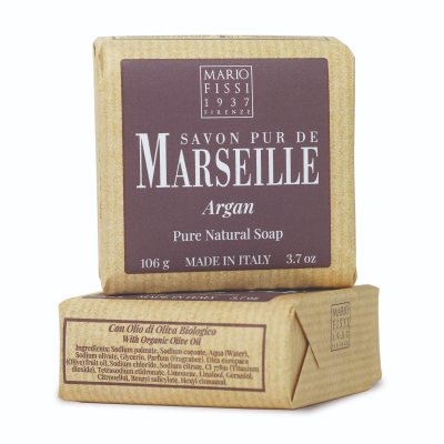 Изображение товара Мыло Mario Fissi Marseille Argan масло аргани 106 г для тела Изображение товара Мыло Mario Fissi Marseille Argan масло аргани 106 г для тела