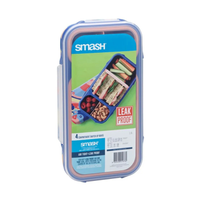 Изображение товара Ланчбокс Smash 1.3 л с термоизоляцией для еды и микроволновки