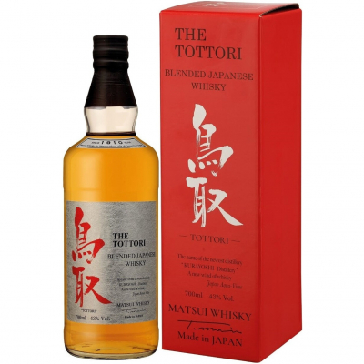 Изображение товара Виски The Tottori Blended Купажированный 0.7 л в подарочной упаковке