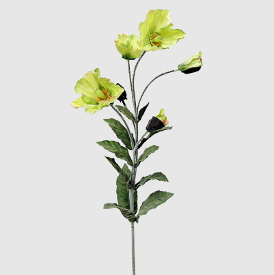 Изображение товара Маки Конэко-О искусственные, жёлтые 90 см