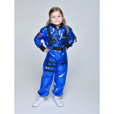 Изображение товара Костюм космонавта Larisol Kids детский синий р.134