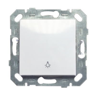 Изображение товара Выключатель Netelsan Byobu одноклавишный проходной белый