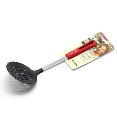 Изображение товара Шумовка Едим дома ED152 красная из нержавеющей стали для кухни Изображение товара Шумовка Едим дома ED152 красная из нержавеющей стали для кухни