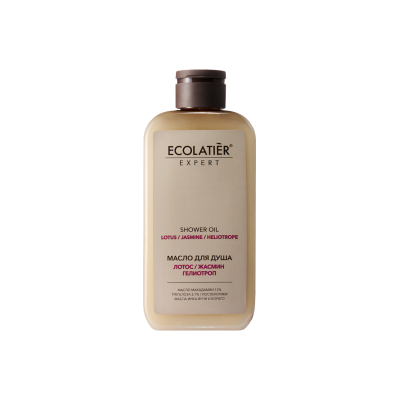 Изображение товара Масло для душа Ecolatier Expert лотос, жасмин и гелиотроп 300 мл