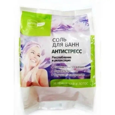 Изображение товара Соль для ванн Натуралист Антистресс 500 г для релаксации и оздоровления