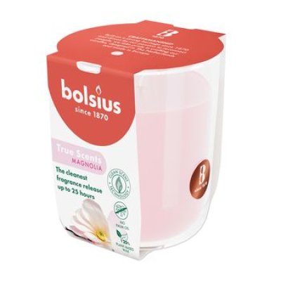 Изображение товара Аромасвеча Bolsius true scents с ароматом магнолии 80/73мм