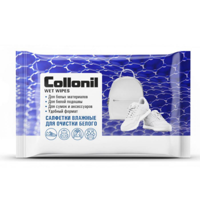 Изображение товара Салфетки Collonil для очистки изделий белого цвета - 15 штук