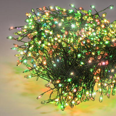 Изображение товара Электрогирлянда новогодняя Best Technology зеленый 1200 LED rgb цвет со стартовым шнуром