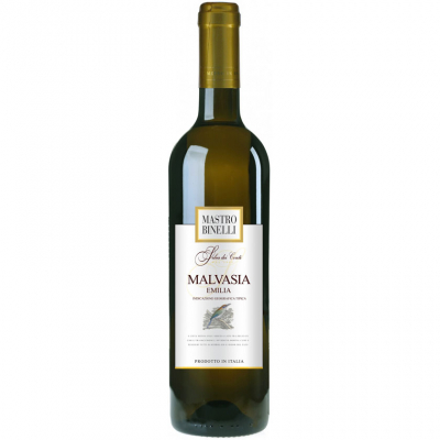 Изображение товара Белое сухое вино Mastro Binelli Malvasia Dry 0.75 л Италия