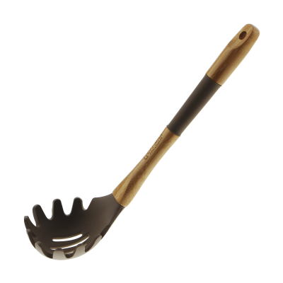 Изображение товара Ложка силиконовая Guffman для спагетти 34 см коричневая