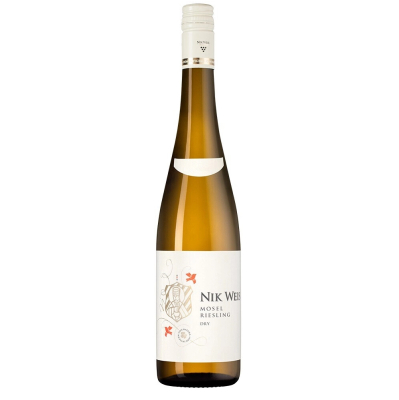 Изображение товара Вино белое полусухое Nik Weis, Riesling Mosel Dry 2021, 0.75 л