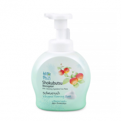 Изображение товара Гель-пена для душа LION Thailand с экстрактом листьев Момо 450 мл
