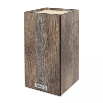 Изображение товара Подставка ComposeEat для ножей 12х12х24см дуб мореный