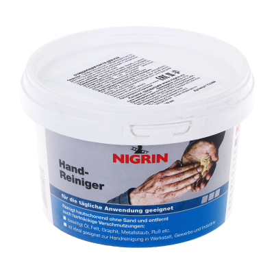 Изображение товара Паста NIGRIN для рук, очищающее средство, 500 мл Изображение товара Паста NIGRIN для рук, очищающее средство, 500 мл