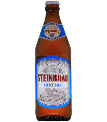 Изображение товара Пиво светлое фильтрованное Steinbrau Helles, 5,4% 0,5 л Изображение товара Пиво светлое фильтрованное Steinbrau Helles, 5,4% 0,5 л