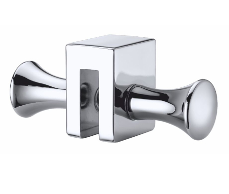 Изображение товара Крючок для душевых уголков Wasserkraft хром металлический крепеж