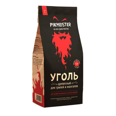 Изображение товара Уголь Pikmeister пакет 3 кг