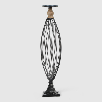 Изображение товара Подсвечник Dekor pap Aromance Corporation Limited 60 см черный стальной большой