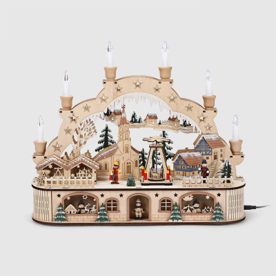 Изображение товара Подсвечник Chuangying craft новогодний декоративный 45х12,5х37,5 см