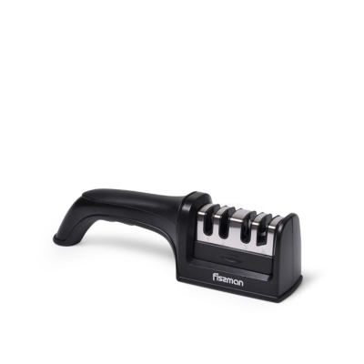Изображение товара Точилка для ножей Fissman трехшаговая компактная 22х5х6 см Изображение товара Точилка для ножей Fissman трехшаговая компактная 22х5х6 см