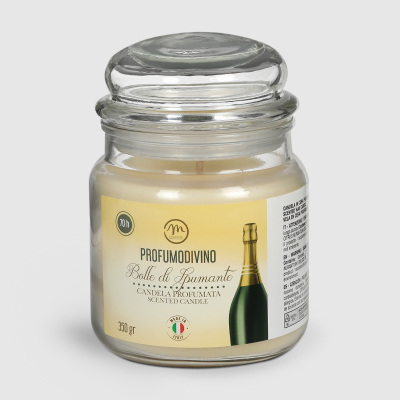 Изображение товара Ароматическая свеча Mercury Deco spumanted bubble 10 см шампанский аромат