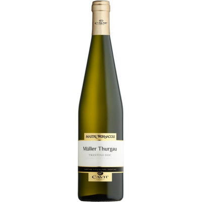 Изображение товара Белое сухое вино Mastri Vernacoli Muller Thurgau Trentino DOC 0,75 л Изображение товара Белое сухое вино Mastri Vernacoli Muller Thurgau Trentino DOC 0,75 л