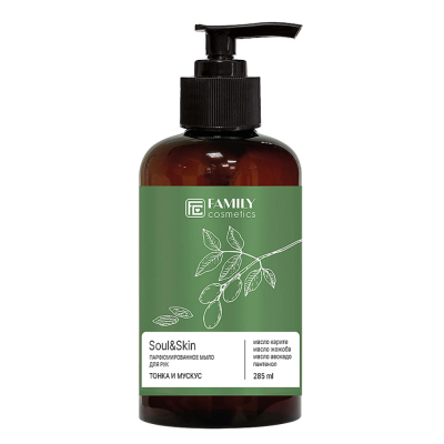 Изображение товара Парфюмированное мыло для рук тонка и мускус серии Soul&Skin 285 мл Изображение товара Парфюмированное мыло для рук тонка и мускус серии Soul&Skin 285 мл