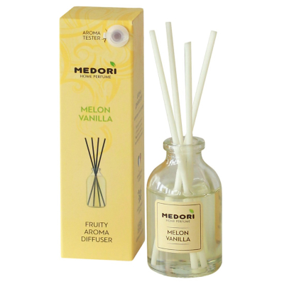 Изображение товара Диффузор Medori melon vanilla 30 мл с натуральными ароматами и регулировкой интенсивности