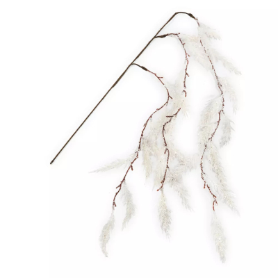 Изображение товара Декоративная ветка Anna Lafarg 45 см заснеженная для новогоднего декора